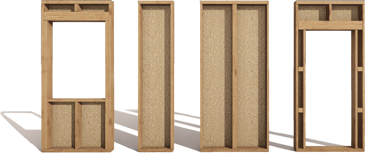 Moduły konstrukcji szkieletowej Woodcore